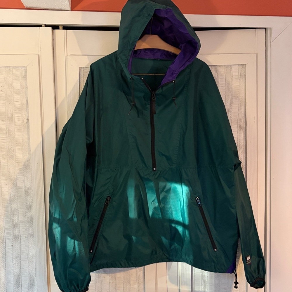 VINTAGE 90S HELLY HANSEN WINDBREAKER JACKET size XL - Picture 4 of 8